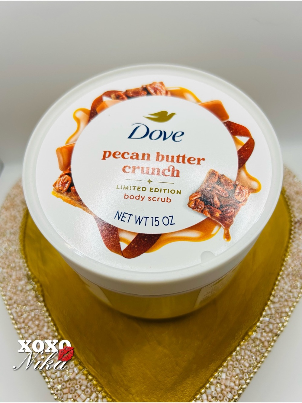 Dove Pecan Butter Crunch Body Scrub -15oz